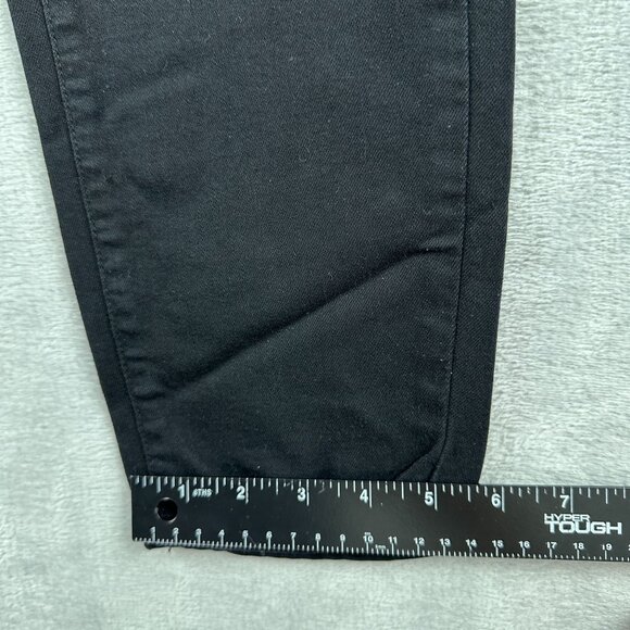 Paige Hoxton Ultra Skinny Jeans Womens Size 25 Mid Rise Dark Wash Black - Picture 10 of 12